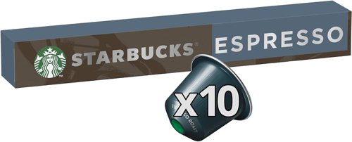 Starbucks Espresso Roast 10's (Nespresso Compatible Pods) Starbucks Espresso Roast 10's (Nespresso Compatible Pods)