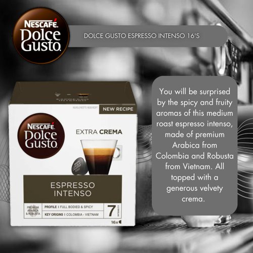 Dolce Gusto Espresso Intenso 16's Dolce Gusto Espresso Intenso 16's