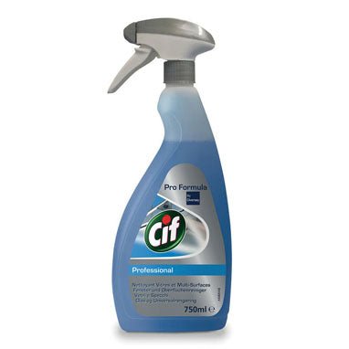 Cif Pro Formula Glass & Multi Surface Cleaner 750ml Cif Pro Formula Glass & Multi Surface Cleaner 750ml