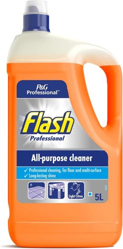Flash Professional All Purpose Multi-Surface Cleaner Citrus 5L Flash Professional All Purpose Multi-Surface Cleaner Citrus 5L