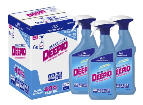 Deepio Professional Kitchen Degreaser Spray 750ml Deepio Professional Kitchen Degreaser Spray 750ml