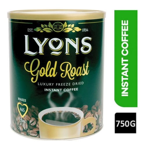 Lyons Gold Roast Freeze Dried Coffee 750g Lyons Gold Roast Freeze Dried Coffee 750g