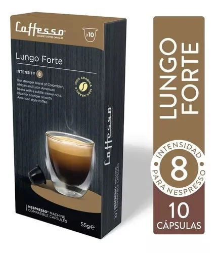 Caffesso Lungo 10's (Nespresso Compatible Pods) Caffesso Lungo 10's (Nespresso Compatible Pods)