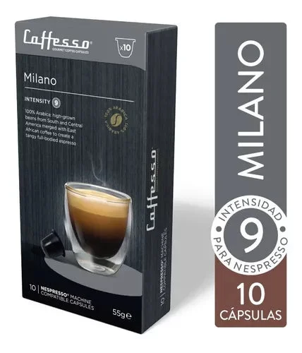 Caffesso Milano 10's (Nespresso Compatible Pods) Caffesso Milano 10's (Nespresso Compatible Pods)
