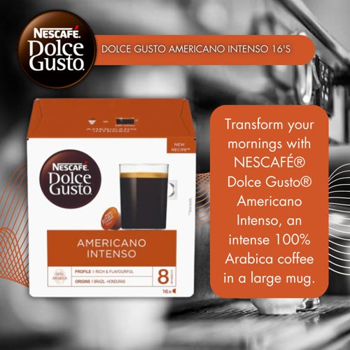 Dolce Gusto Americano Intenso 16's Dolce Gusto Americano Intenso 16's