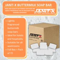 BUTTERMILK SOAP BARS 70G PK72 NWT378