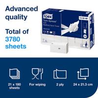 TORK XPRESS MF HND TWL ADV 2PLY PK21