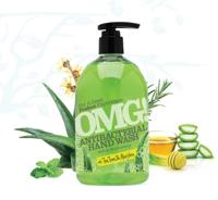 OMG HAND WASH ALOE VERA 500ML PK12