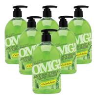 OMG HAND WASH ALOE VERA 500ML PK12