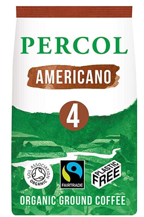PERCOL FAIRTRADE ALL DAY AMERICANO GROUN