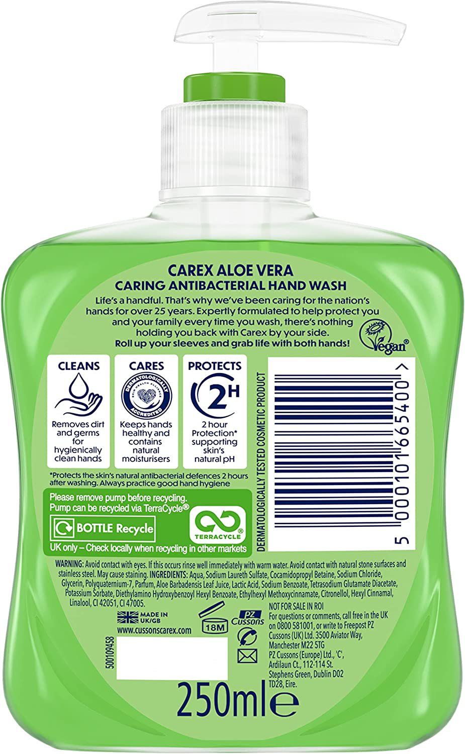 Dove Caring Hand Wash 250ml (Pack Of 6) 0604257