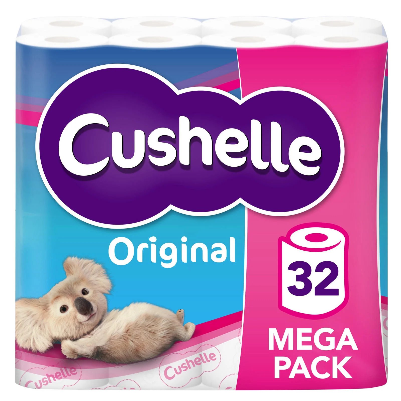 CUSHELLE TOILET ROLL BULK PACK X 32