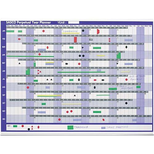 Sasco Perpetual Year Planner Ref 2400001 Sasco Perpetual Year Planner Ref 2400001