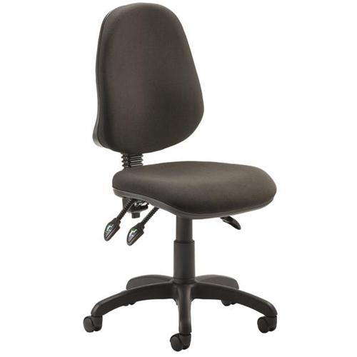 Trexus Operator Chair Flat Packed Fabric Black Trexus Operator Chair Flat Packed Fabric Black
