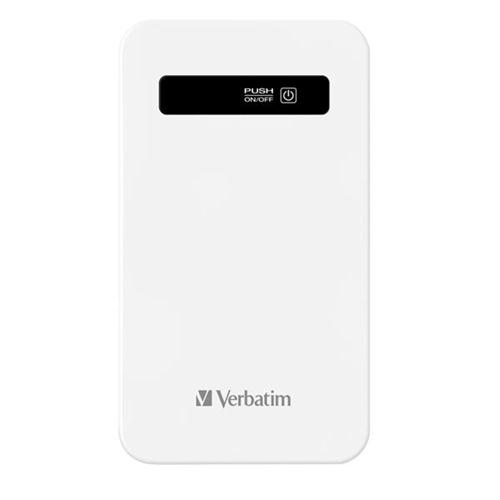 Verbatim Power Pack Ultra Slim 4200 mAh with USB cable White Ref 98454 Verbatim Power Pack Ultra Slim 4200 mAh with USB cable White Ref 98454
