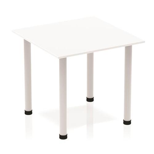 Sonix Square Table Post Leg 800mm White Sonix Square Table Post Leg 800mm White