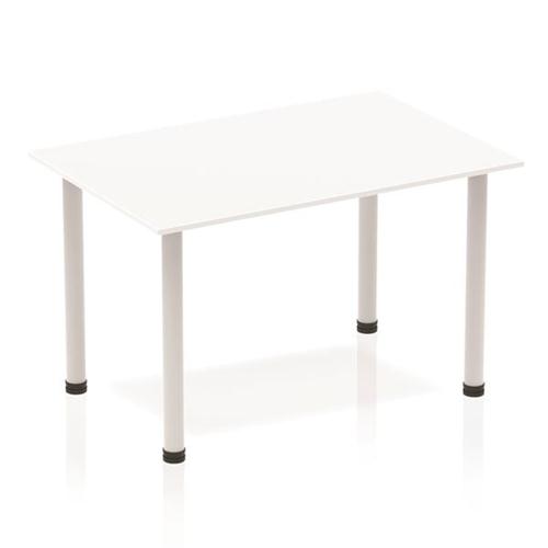 Sonix Rectangular Table Post Leg 1200mm White Sonix Rectangular Table Post Leg 1200mm White
