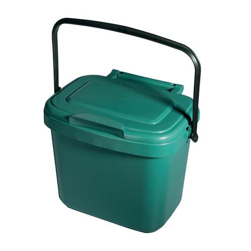 Addis Kitchen Caddy Locking Lid 5 Litre Green Ref 506996 Addis Kitchen Caddy Locking Lid 5 Litre Green Ref 506996