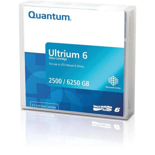 Quantum Ultrium LTO6 BaFe Data Tape 2.50TB N/ 6.25TB C Ref MR-L6MQN-01S Quantum Ultrium LTO6 BaFe Data Tape 2.50TB N/ 6.25TB C Ref MR-L6MQN-01S