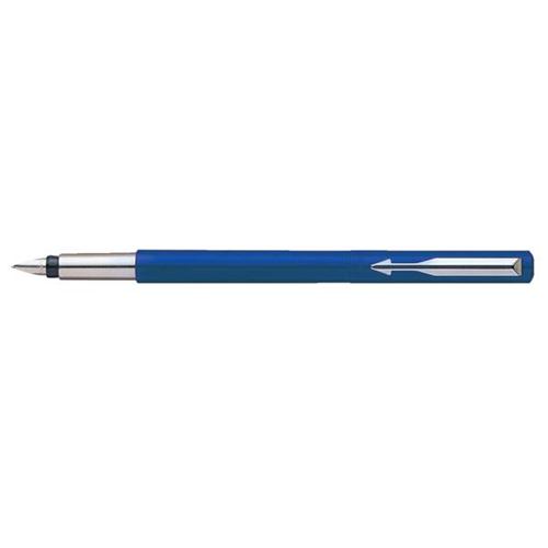 Parker Vector Standard Fountain Pen Durable with Stainless Steel Nib and Trim Blue Ref S0705330 Parker Vector Standard Fountain Pen Durable with Stainless Steel Nib and Trim Blue Ref S0705330