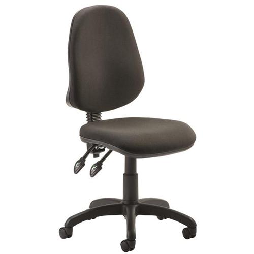 Trexus Operator Chair Flat Packed Fabric Black Trexus Operator Chair Flat Packed Fabric Black