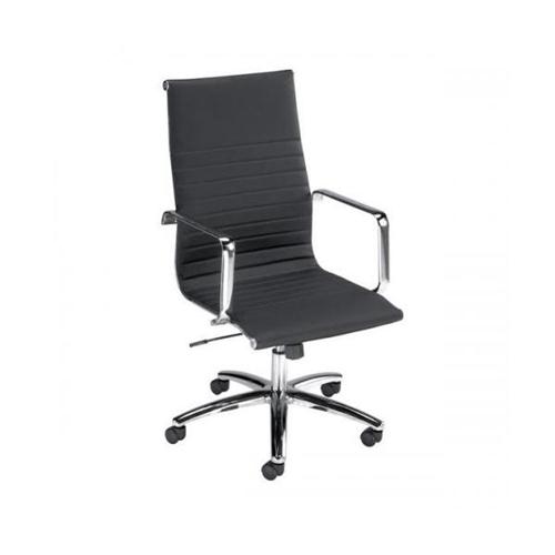 Influx Breeze Executive Armchair Back H560mm Seat W490xD430xH480-560mm Black Ref F7A Influx Breeze Executive Armchair Back H560mm Seat W490xD430xH480-560mm Black Ref F7A