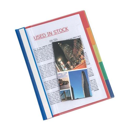 5 Star Office Part File 5-Part Coloured Tabs A4 Clear 5 Star Office Part File 5-Part Coloured Tabs A4 Clear