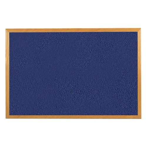 5 Star Office Felt Noticeboard Wooden Frame W900xH600mm Blue 5 Star Office Felt Noticeboard Wooden Frame W900xH600mm Blue