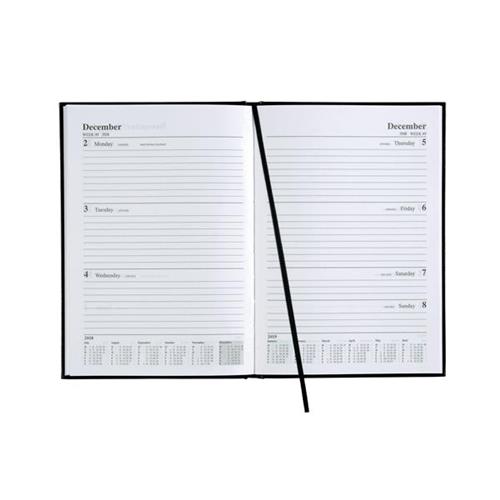 5 Star Office 2018/19 Academic Diary Week To View A5 Black 5 Star Office 2018/19 Academic Diary Week To View A5 Black