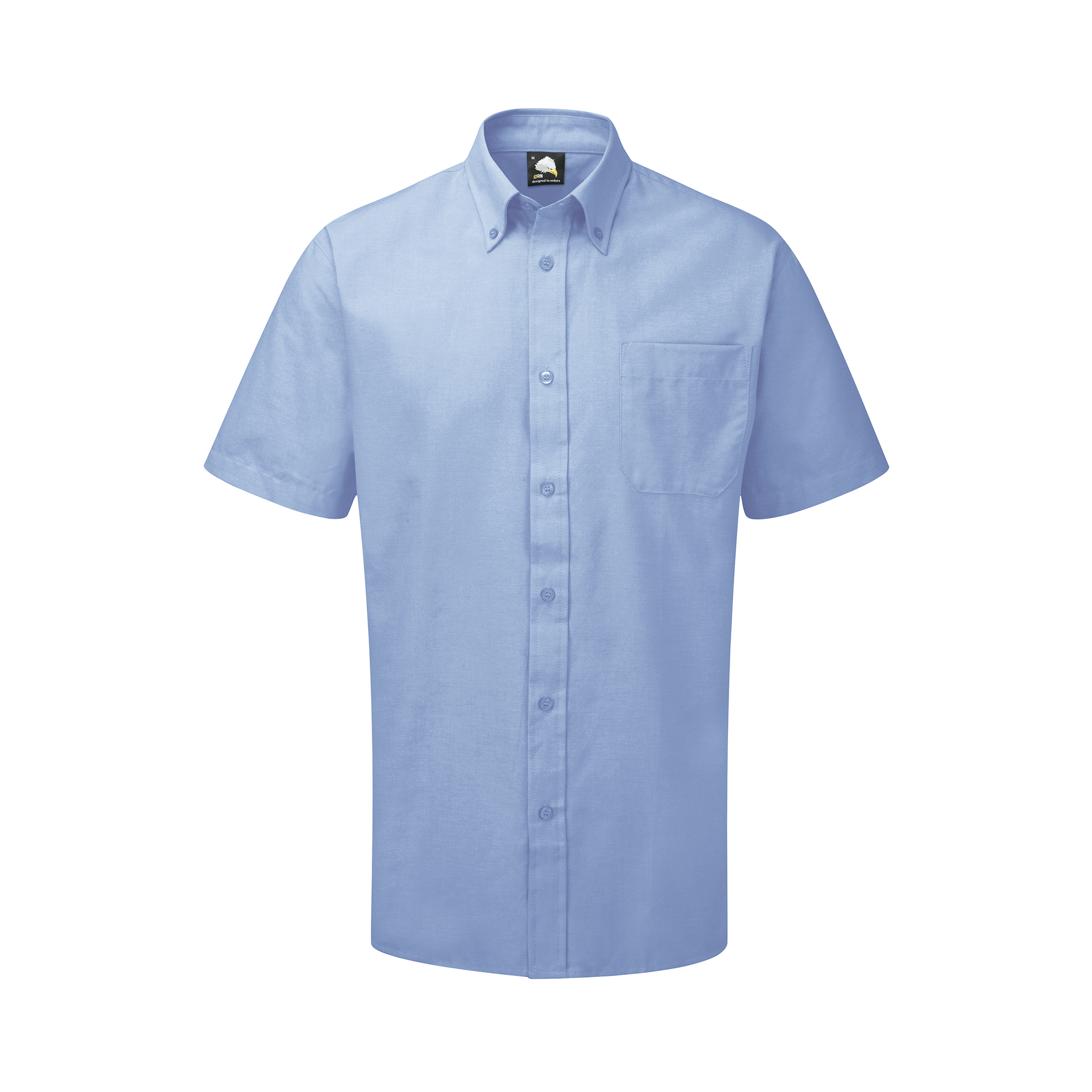 Classic Oxford S/S Shirt - 14.5 - Sky