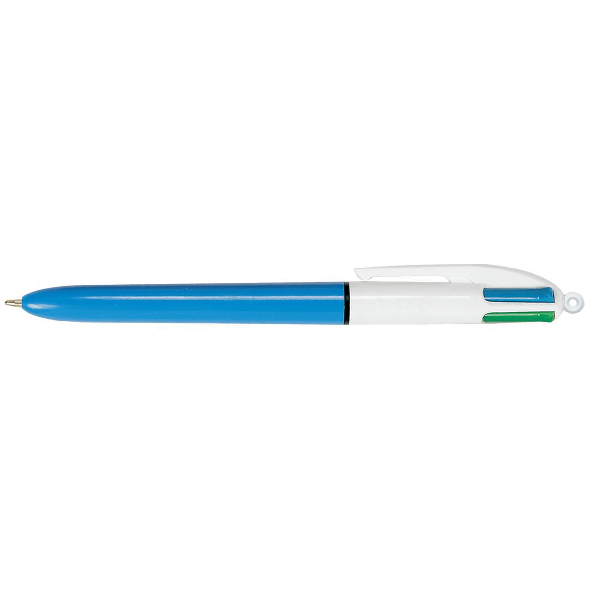 BIC ballpoint pen M10 (0.32 mm) blister 4 each, assorted blue