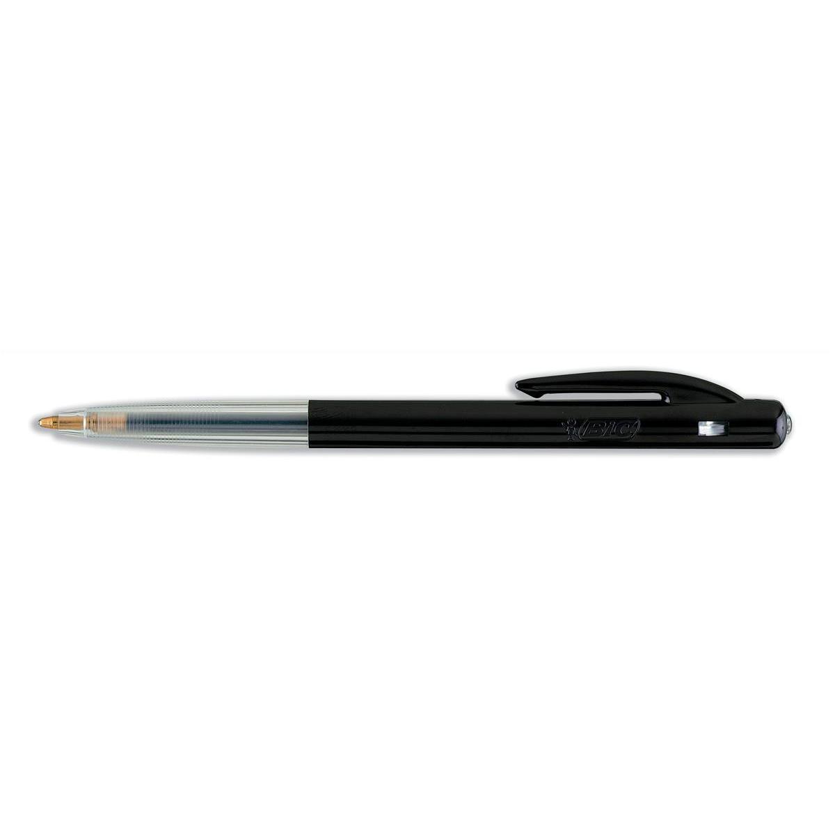 BIC - Lot of 2 M10 Clic Ballpoint Pens - Black