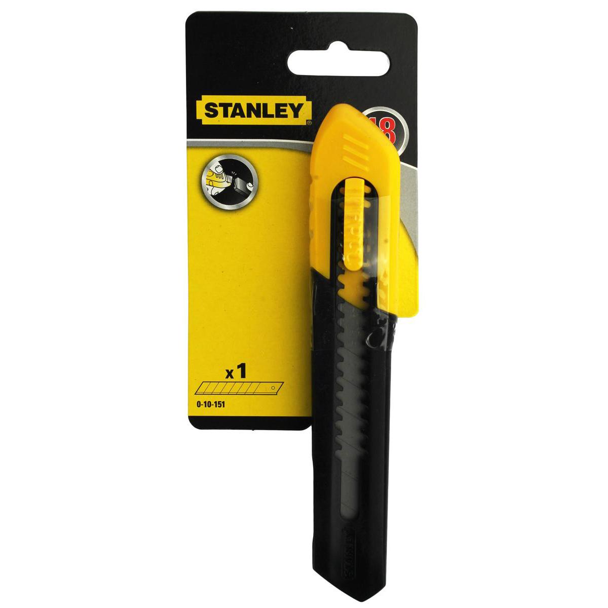 Stanley Snap Blade Knife Medium Duty 18mm 0-10-151