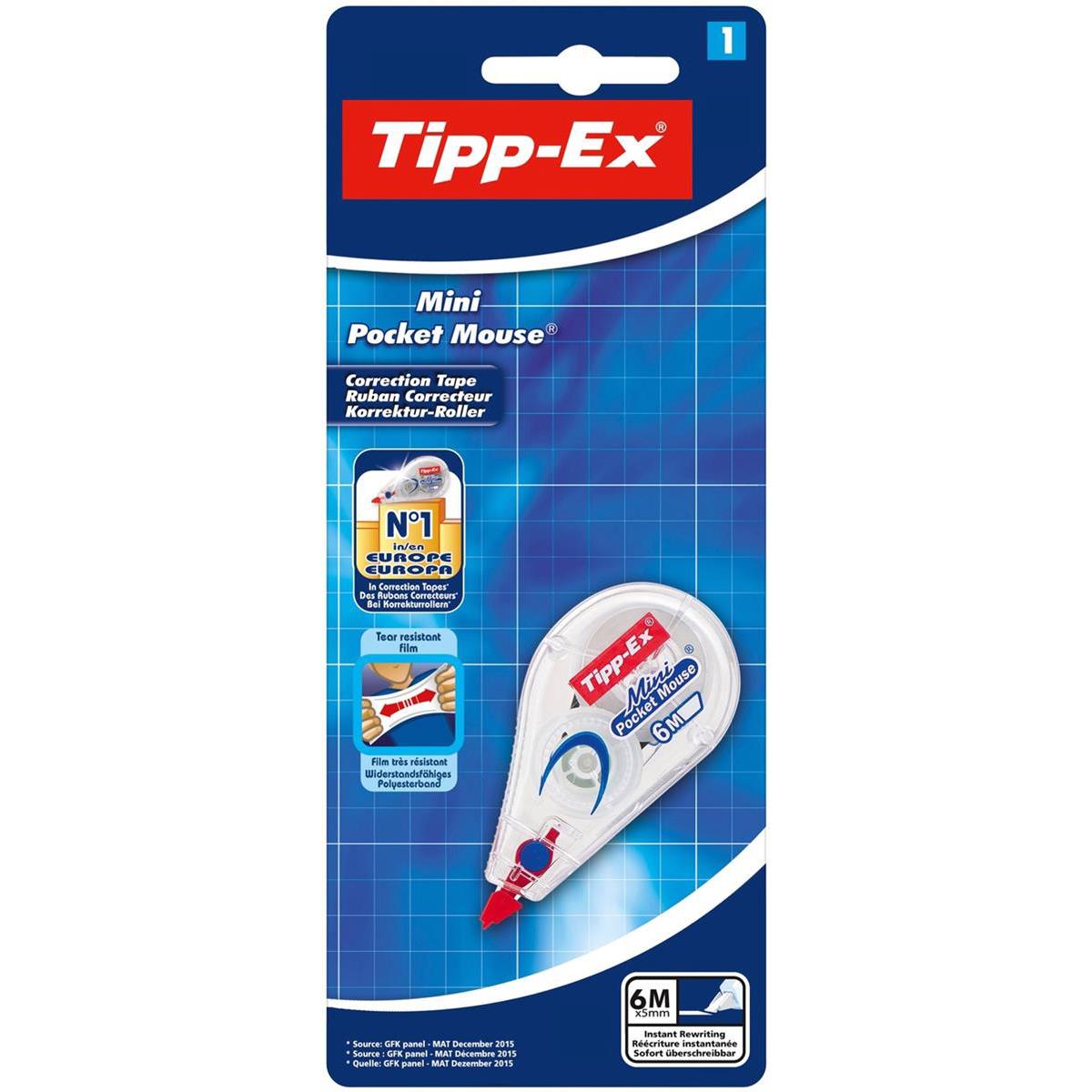 TIPP-EX Roller correcteur 'ecolutions Exact Liner', 5mm x 6m