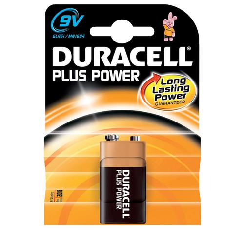 Duracell+Plus+Power+MN1604+Battery+Alkaline+9V+Ref+81275454