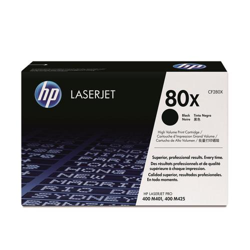 HP 80X Laser Toner Cartridge Page Life 6800pp Black Ref CF280X