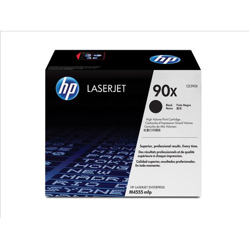 HP 90X Laser Toner Cartridge HighYield Page Life 24000pp Black Ref CE390XD [Pack 2]