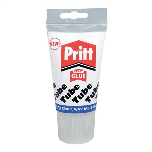 Pritt+PVA+Glue+Transparent+Washable+135ml+Ref+830199