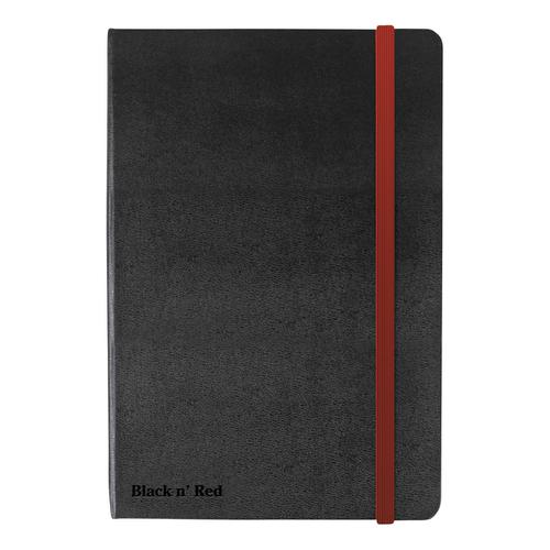 Black+By+Black+n+Red+Business+Journal+Hard+Cover+Ruled+and+Numbered+144pp+A5+Ref+400033673