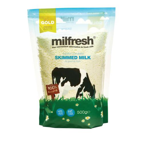 Milfresh Granulated Skimmed Milk Dairy Whitener 500g Ref A02461