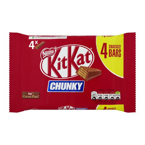 Nestle Kit Kat Chunky Ref 12405884 [Pack 4]