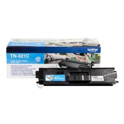 Brother Laser Toner Cartridge Page Life 1500pp Cyan Ref TN321C
