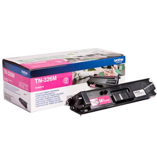 Brother Laser Toner Cartridge High Yield Page Life 3500pp Magenta Ref TN326M
