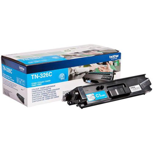 Brother Laser Toner Cartridge High Yield Page Life 3500pp Cyan Ref TN326C