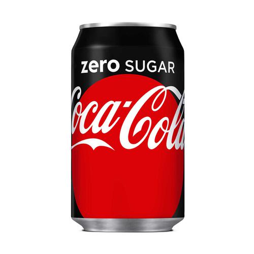 Coca+Cola+Coke+Zero+Soft+Drink+Can+330ml+Ref+N001018+%5BPack+24%5D