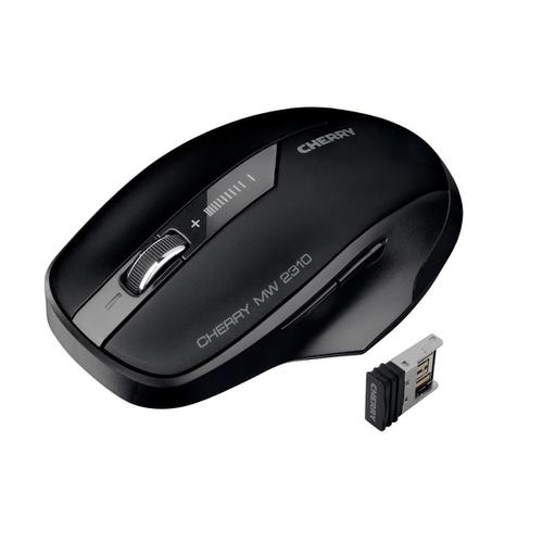 Cherry+MW+2310+2.0+Five-Button+Wireless+Mouse+2.4GHz+Optical+Range+10m+Both+Handed+Black+Ref+JW-T0320