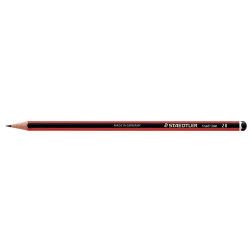 Staedtler 110 Tradition Pencil PEFC 2B Ref 110-2B [Pack 12]