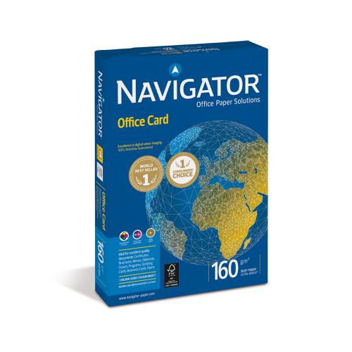 Navigator+Office+Prem+Card+FSC+High+Qlty+160gsm+A4+Bright+WhtRefNOC1600001%5B250Shts%5D