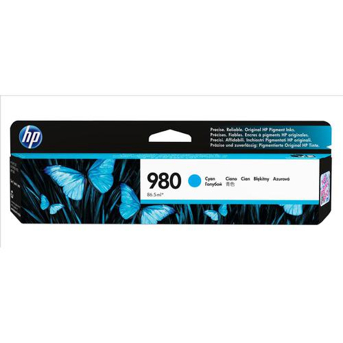 Hewlett Packard [HP] No.980 Inkjet Cartridge Page Life 6600pp Cartridge Cyan Ref D8J07A