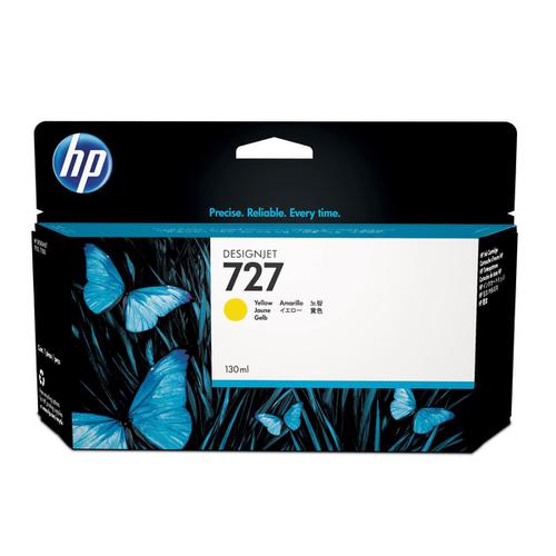 Hewlett Packard [HP] No.727 Designjet Inkjet Cartridge 130ml Yellow Ref B3P21A